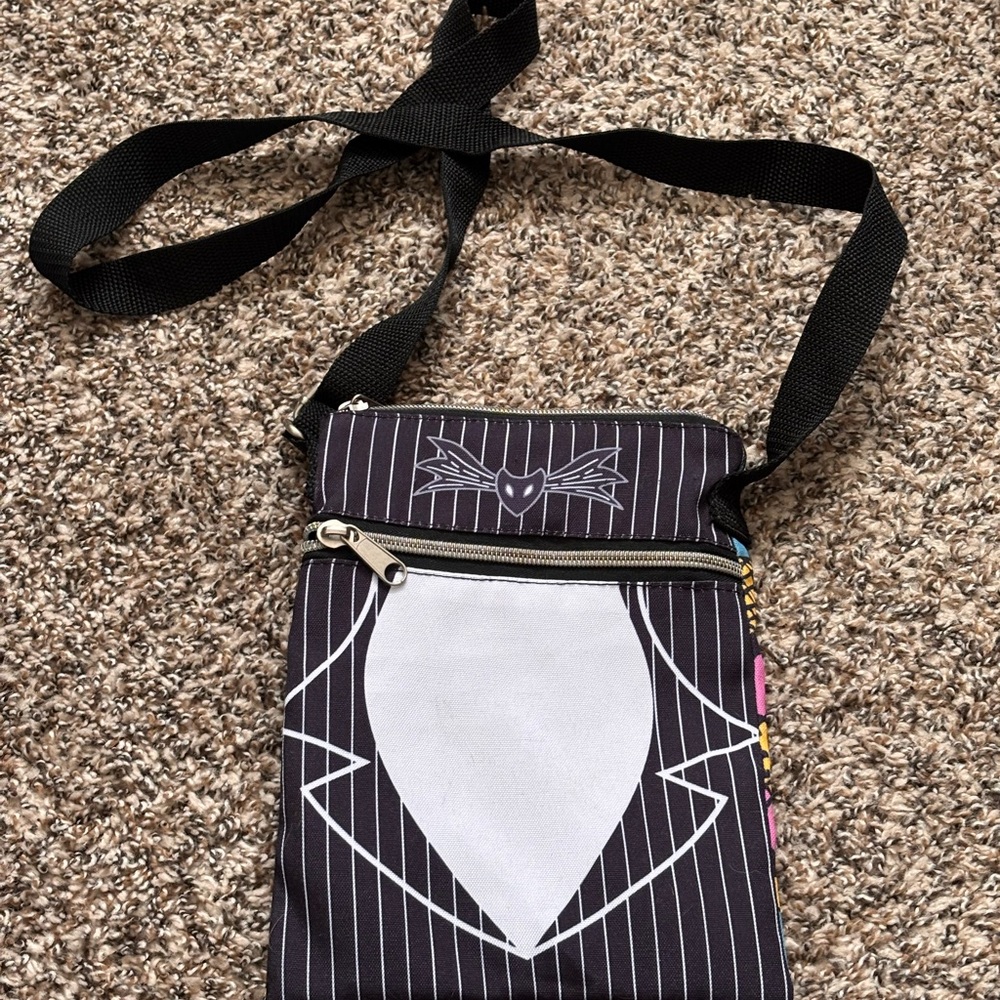 Like New Loungefly Nightmare Before Christmas Passport Cross Body Bag